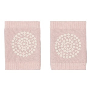 Genunchiere antiderapante bumbac Go Baby Go - Soft Pink