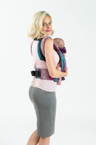 Marsupiu Ergonomic Isara Quick Full Buckle, Diamonda Playing Mermaid
