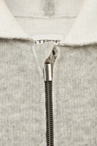Jacheta din lână fiartă, Stapf - Mugler Grey