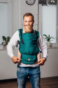 Lenny Upgrade, Emerald - Marsupiu Ergonomic - Img 4