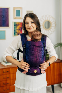 LennyLight - marsupiu ergonomic, Wild Wine Bouquet