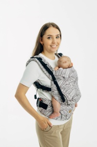 LennyUpgrade Pro - Rainforest Selva, Marsupiu ergonomic (100% bambus)