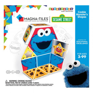 Magna-Tiles, Invata formele, Cookie Shapes, 17 piese