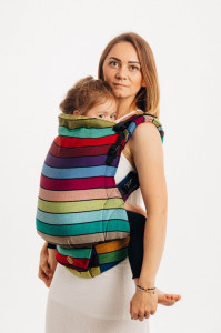 Marsupiu ergonomic LennyPreschool, Carousel of Colors
