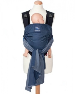 Marsupiu Ergonomic, Manduca Duo, Blue - Img 2