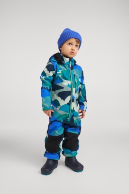 Overall impermeabil softshell Reima Nurmes, Sparky Blue