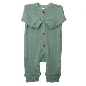 Overall lână merinos Joha - Rib Green