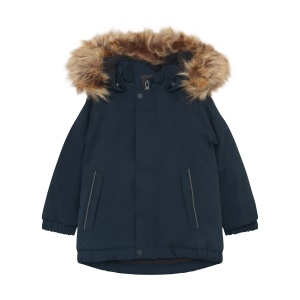 Parka impermeabilă Color Kids, Dark Navy