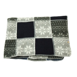 Patură surpriză lână merinos fleece Joha - Use it All Boy (80x100cm)