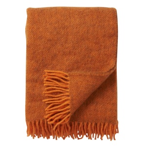 Pled Klippan lână - Gotland Orange