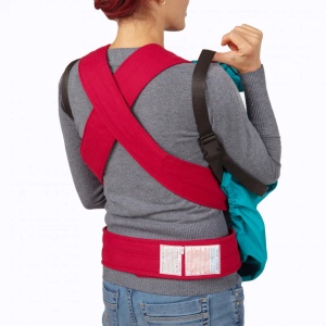 Protectie din softshell pentru marsupiu Kangaroo - Turquoise