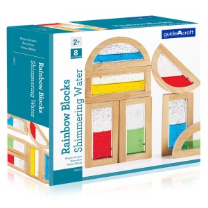 Rainbow Blocks, Shimmering Water, Guidecraft