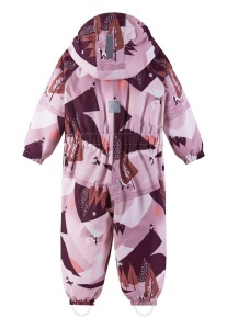 Salopetă de iarnă ReimaTec - Puhuri Grey Pink