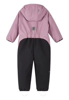 Salopetă impermeabila softshell Reima Mjosa, Grey Pink - Img 3