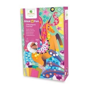Set creativ mozaic, Unicorni