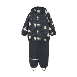 Set de ploaie căptușit Celavi - Dark Navy