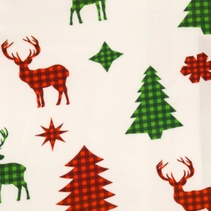 Set pijama din bambus Zipster - Reindeer