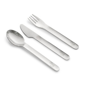 Set tacâmuri din inox cu husă din silicon cu fermoar, Citron - Green - Img 3