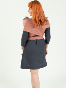Wrap elastic Isara - Rusty Rose