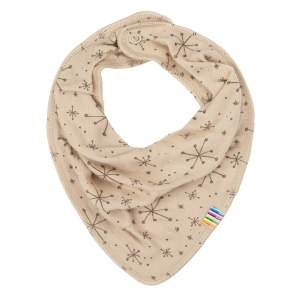Bavețică/eșarfă lână merinos Joha - Snowflake Beige