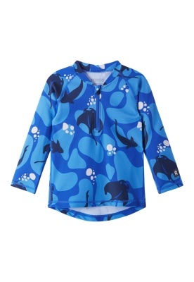 Bluză cu protecție UV 50+ - Reima, Tuvalu Sparkly Blue