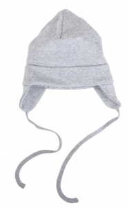Caciula dublata Joha bumbac organic - Basic Grey