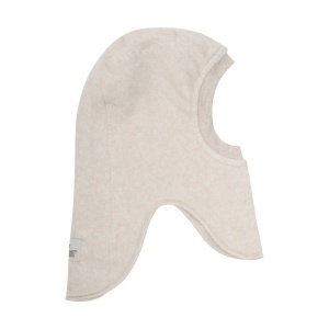 Cagulă dublată bumbac fleece Huttelihut - Camel Melange