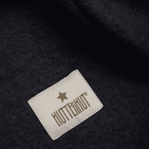 Cagulă lână merinos fiartă Huttelihut - Bunny Dark Navy