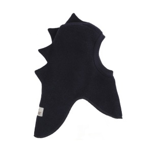 Cagulă dublată lână merinos fiartă Huttelihut - Dino Dark Navy