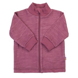 Cardigan lână merinos și bambus Joha - Bordeaux