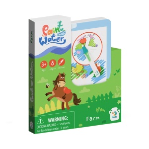 Carte de colorat cu apa, Ferma