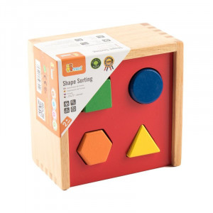 Forme colorate in cutie, Viga Toys