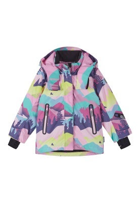 Geacă de iarnă ReimaTec Kiiruna - Grey Pink