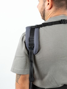 Isara Quick Full Buckle V2, Graphite Linen (100% in)