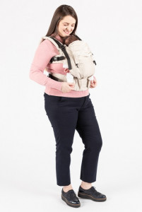 Marsupiu Ergonomic, portbebe,  ISARA THE ONE AU NATUREL