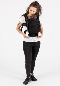 Marsupiu Ergonomic, portbebe,  ISARA THE ONE BLACK-A-PORTER