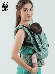 Marsupiu Ergonomic Isara The One, Majestic Green Forest