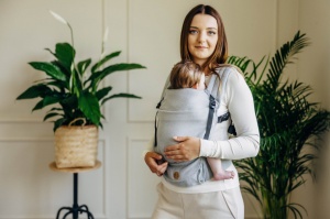 LennyLight - marsupiu ergonomic, Herringbone Grey