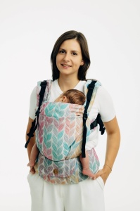 LennyUpgrade Pro - Tangled Plaid, Marsupiu ergonomic