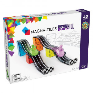 Magna Tiles Downhill Duo, set magnetic 40 de piese