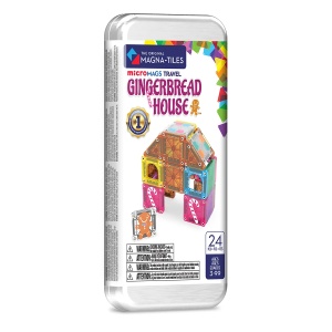 MAGNA-TILES Gingerbread House, Travel set
