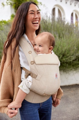 Marsupiu Ergobaby Adapt , Natural Linen