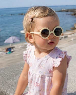 Ochelari de soare Ki Et La 0-4 ani - Fleur Butter