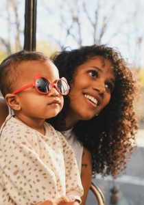 Ochelari de soare Ki ET LA (0-4 ani) - Ourson Elysee Red