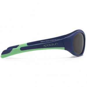 Ochelari de soare KOOLSUN, 1-3 ani - Fit - Navy Spring Bud - Img 2