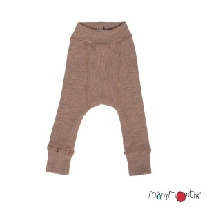 Pantaloni dublati Manymonths lână merinos - Callisto Moon