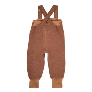 Pantaloni lână fiartă Pure Pure - Hazelnut spate