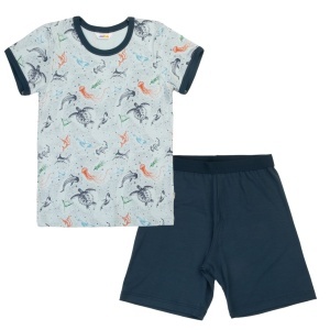 Pijama de vară bambus Joha - Sea Animals