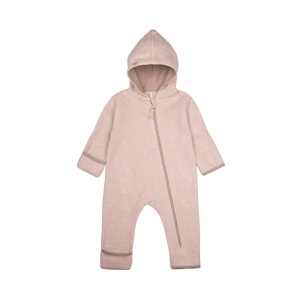 Salopetă bumbac organic fleece Pure Pure - Cashmere