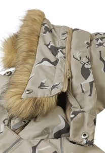 Salopetă de iarnă ReimaTec - Lappi Earthy Beige